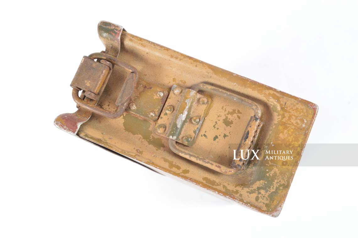 Caisse à munitions allemande MG34/42 précoce camouflée sable, « DAK » - photo 25