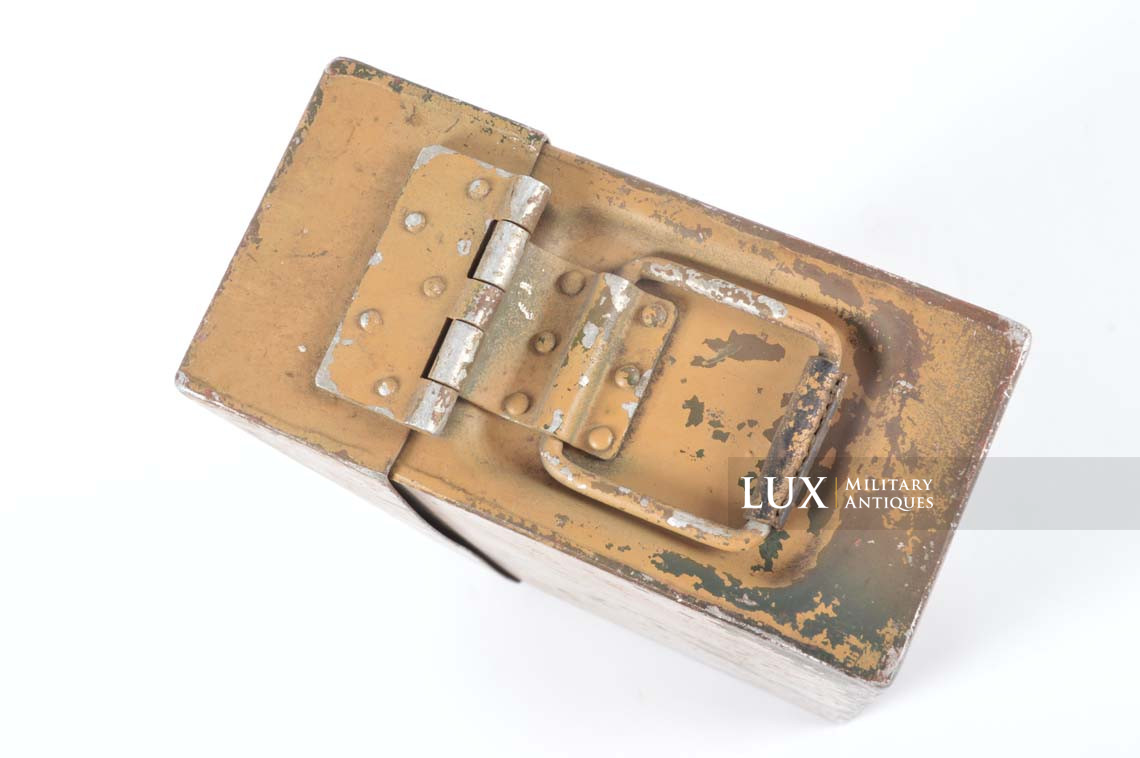Caisse à munitions allemande MG34/42 précoce camouflée sable, « DAK » - photo 28