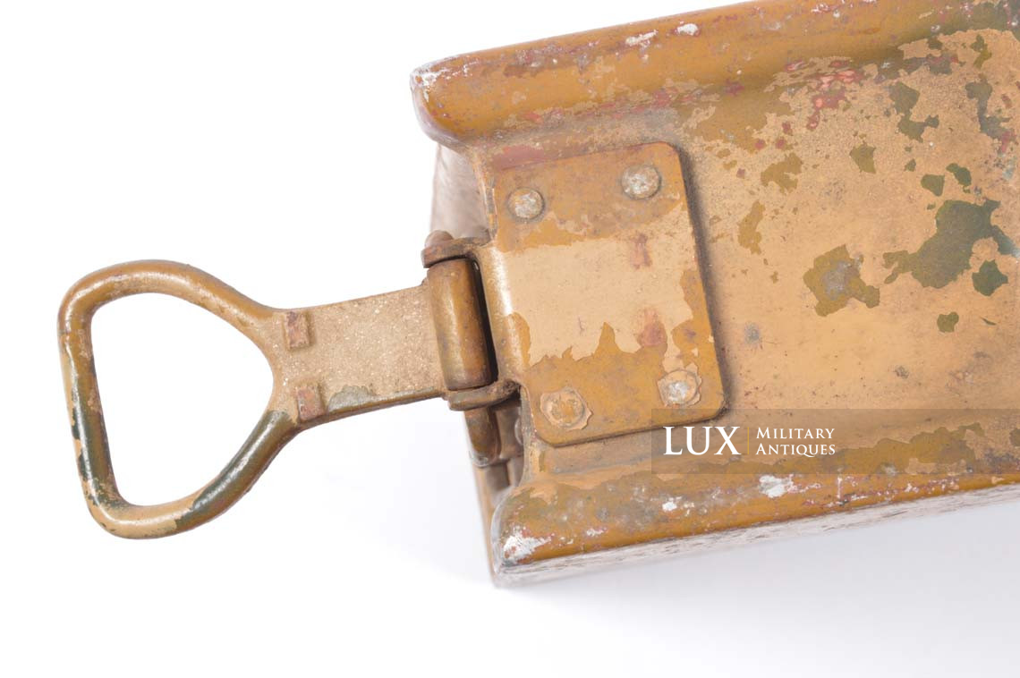 Caisse à munitions allemande MG34/42 précoce camouflée sable, « DAK » - photo 15