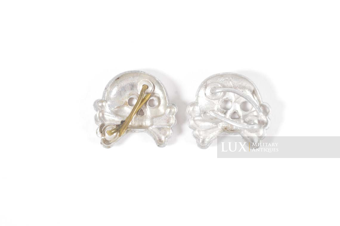 German Heer Panzer skulls - Lux Military Antiques - photo 7