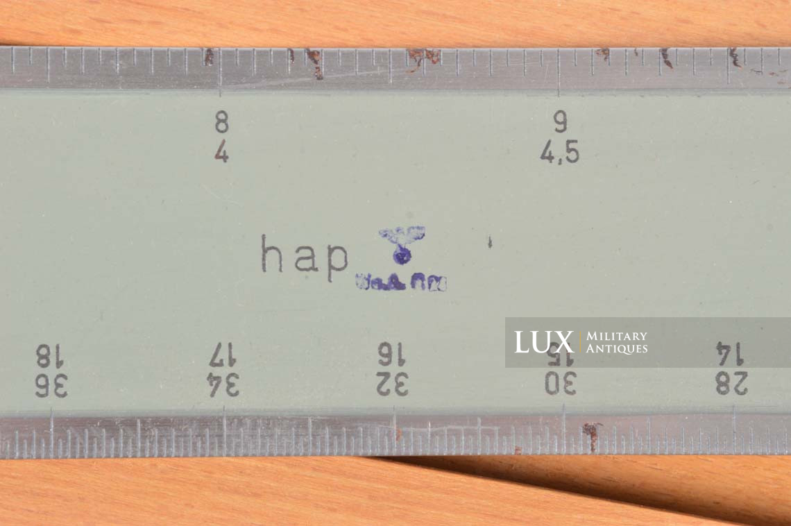 Porte carte en bois allemand d’artillerie, « hap » - photo 10