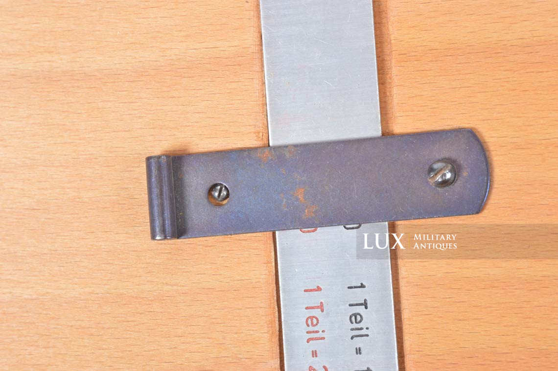 Porte carte en bois allemand d’artillerie, « hap » - photo 15