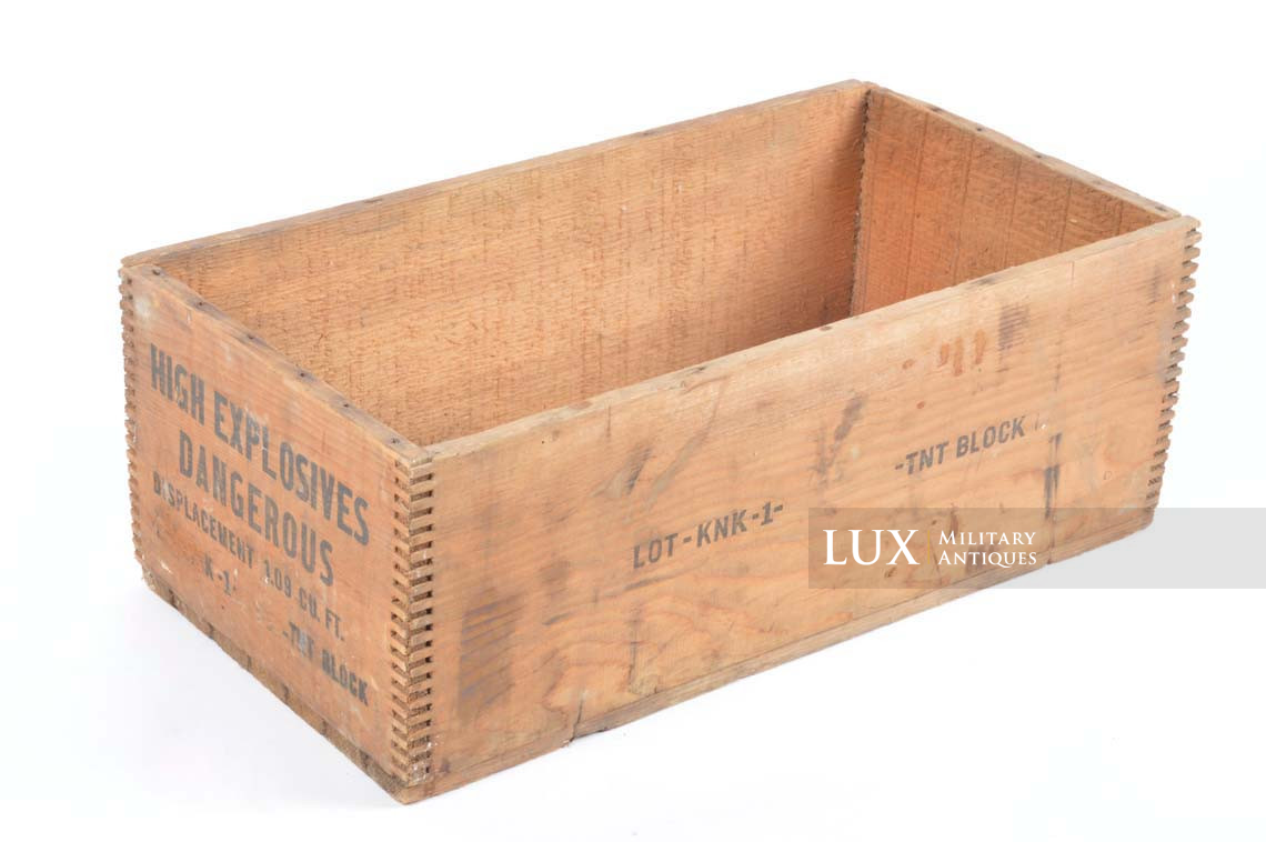 Rare US TNT demolition storage box, « kankakee ordnance works » - photo 4