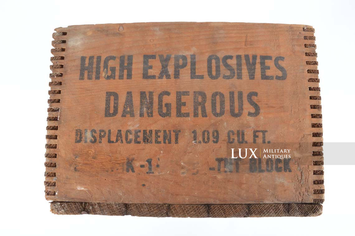 Rare US TNT demolition storage box, « kankakee ordnance works » - photo 10