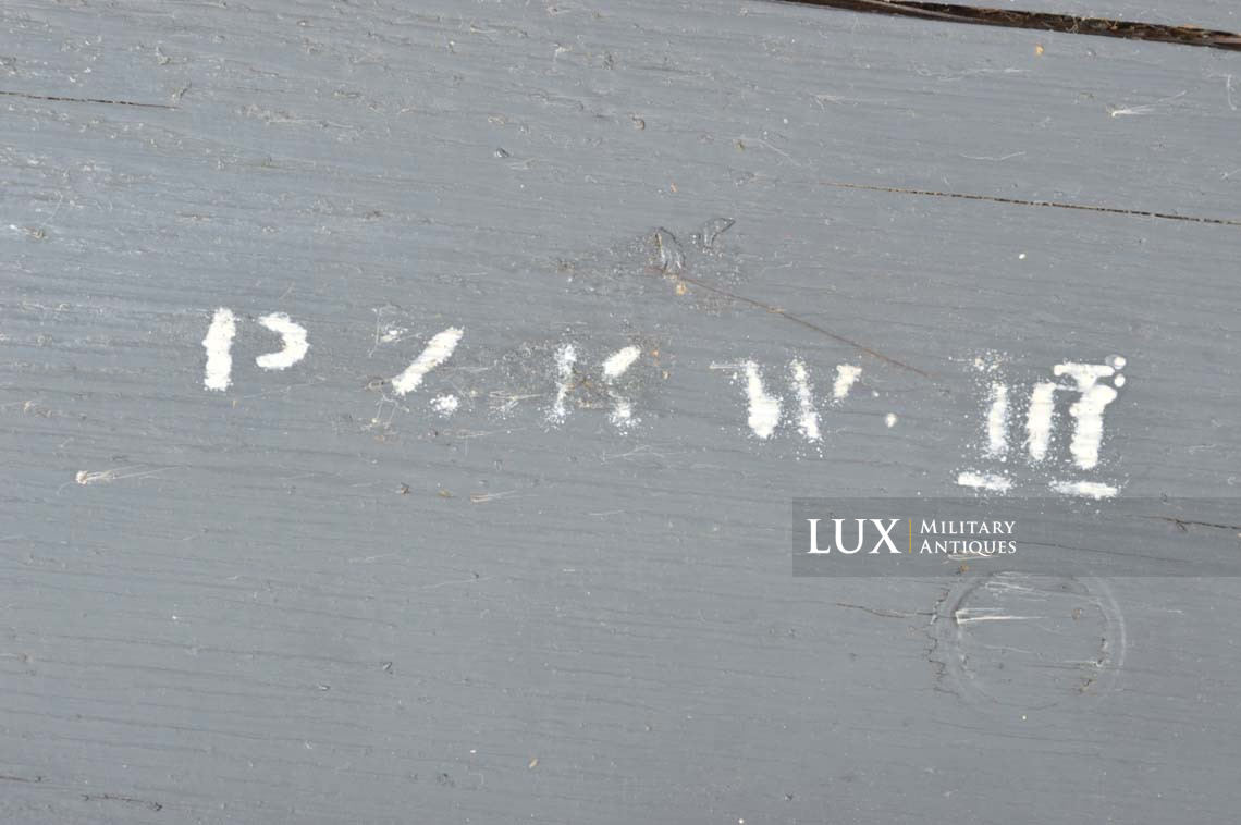 Maquette allemande d’instruction en bois d’un char, « PZ.K.W. III » - photo 41