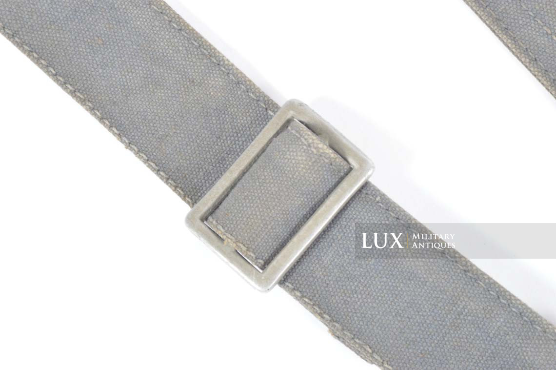 Early Luftwaffe bread bag carrying strap, named, unit marked, « L.B.A.B.38 » - photo 14