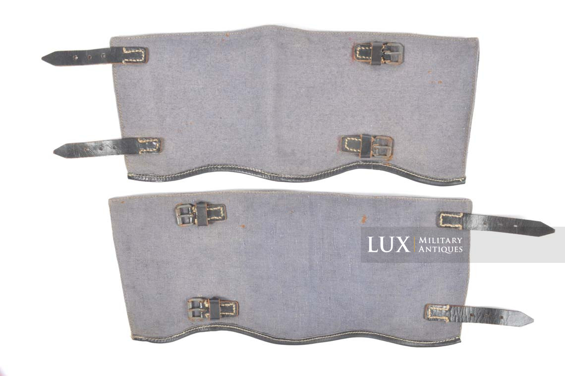 German Luftwaffe gaiters, « RBNr » - Lux Military Antiques - photo 4