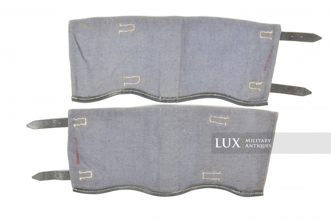 German Luftwaffe gaiters, « RBNr » - Lux Military Antiques - photo 14