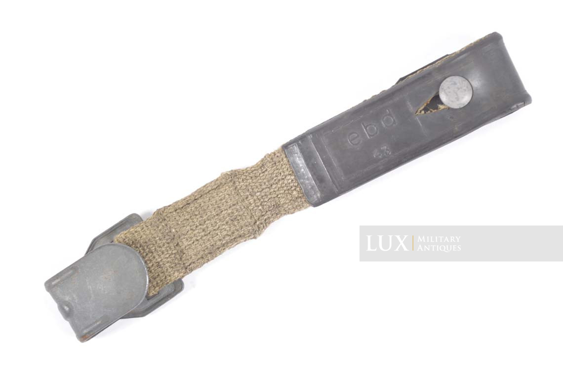 German gasmask canister carrying straps set, « ebd43 » - photo 7