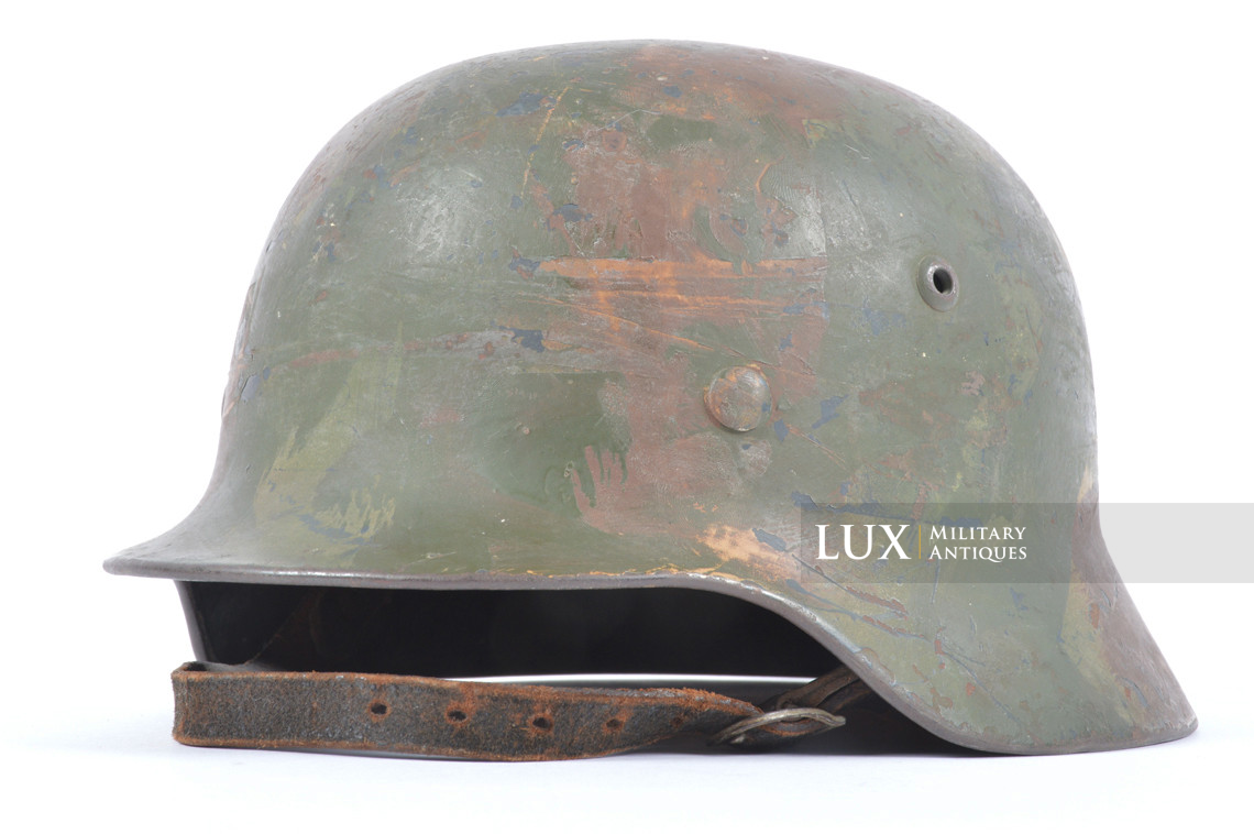 Casque M35 Luftwaffe camouflage géométrique trois tons - photo 8