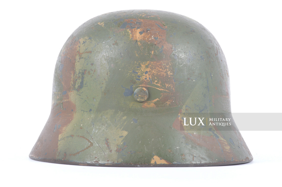 M35 Luftwaffe geometric three-tone camouflage combat helmet  - photo 13