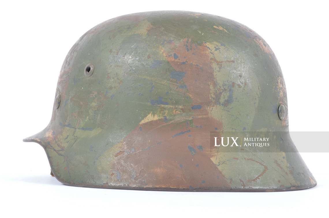 M35 Luftwaffe geometric three-tone camouflage combat helmet  - photo 14