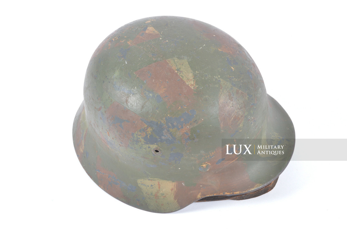 M35 Luftwaffe geometric three-tone camouflage combat helmet  - photo 16