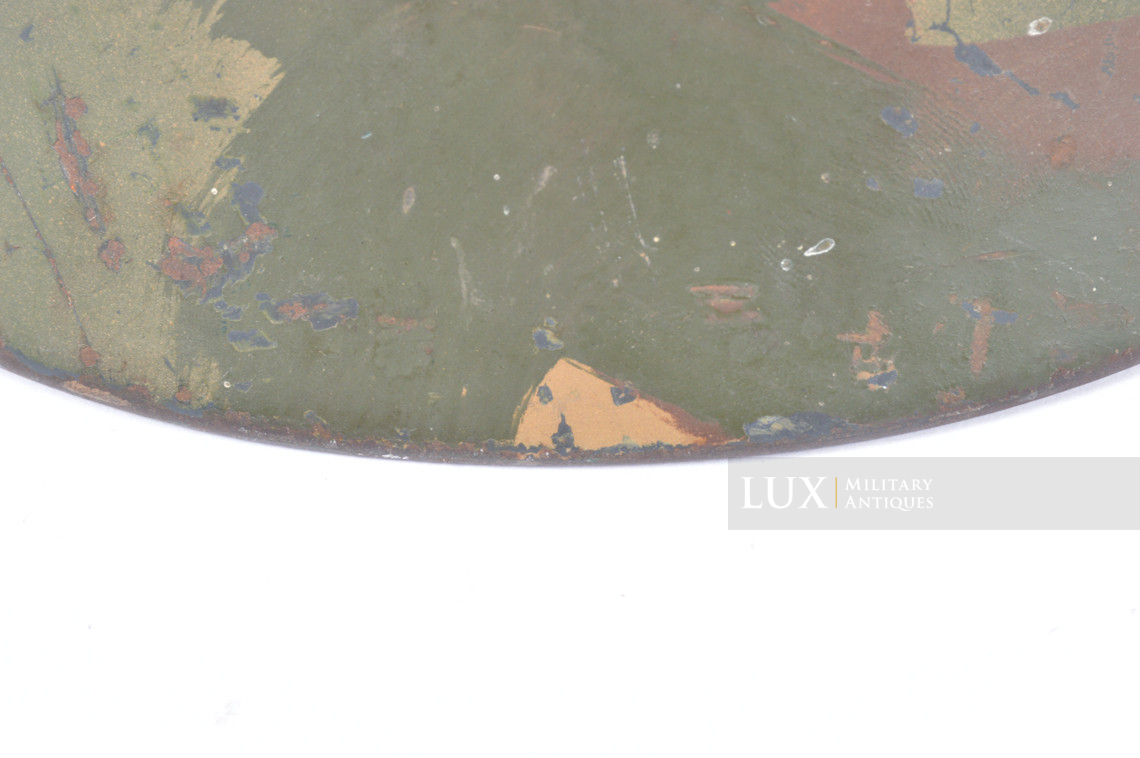 M35 Luftwaffe geometric three-tone camouflage combat helmet  - photo 33