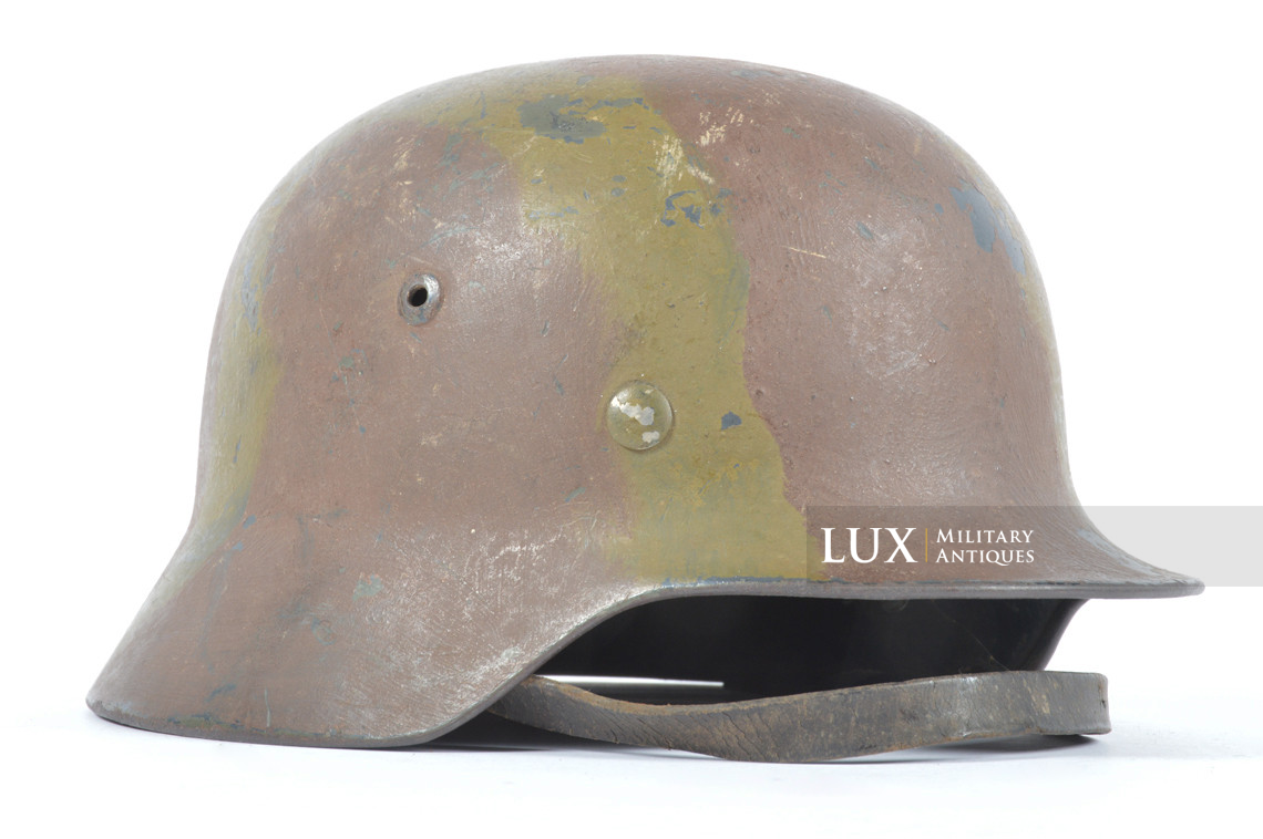 M35 Luftwaffe two-tone brushed camouflage helmet - photo 9