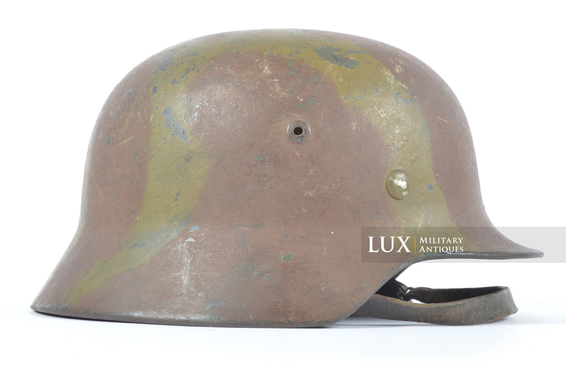 M35 Luftwaffe two-tone brushed camouflage helmet - photo 10