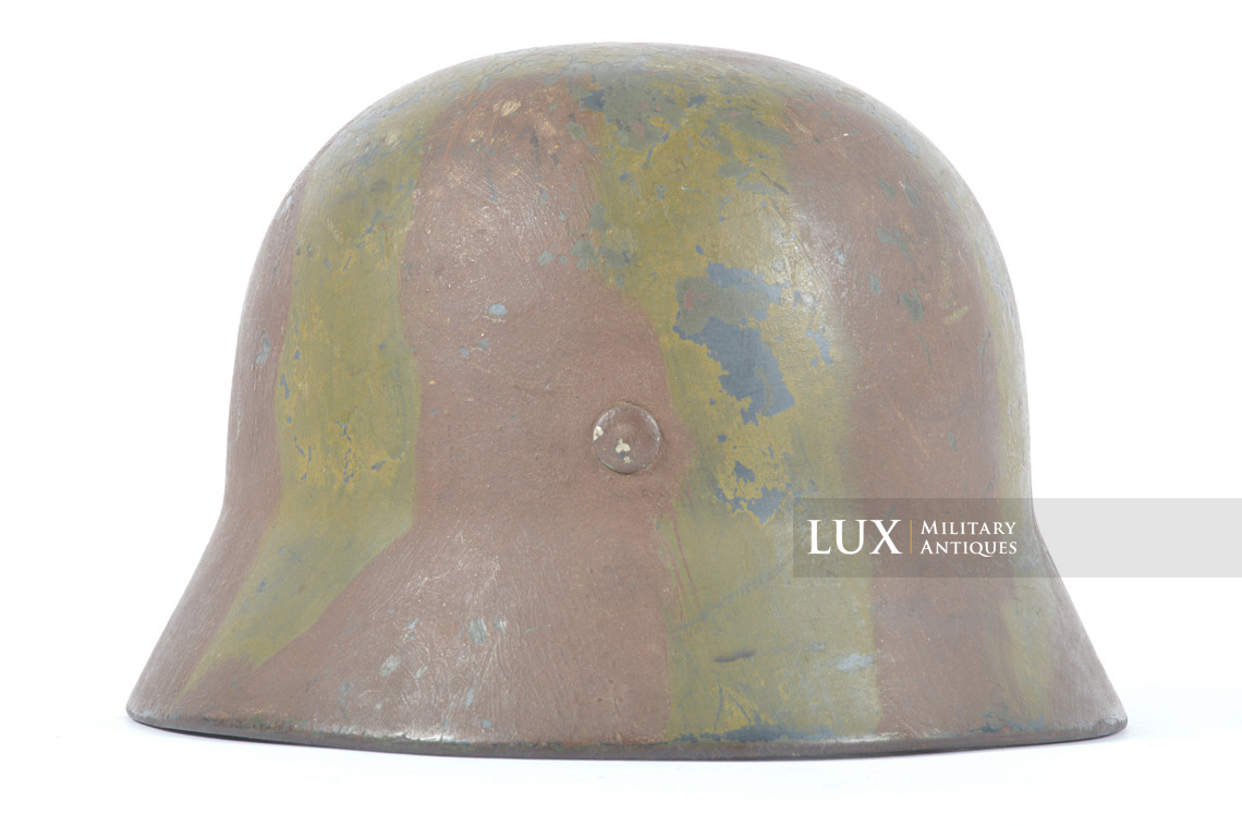 M35 Luftwaffe two-tone brushed camouflage helmet - photo 12