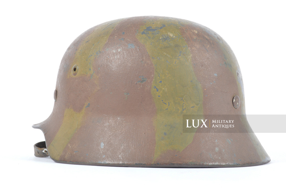 M35 Luftwaffe two-tone brushed camouflage helmet - photo 13