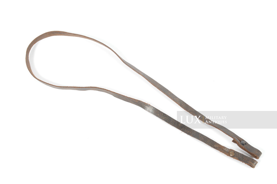 Early war German binocular leather neck strap - photo 8