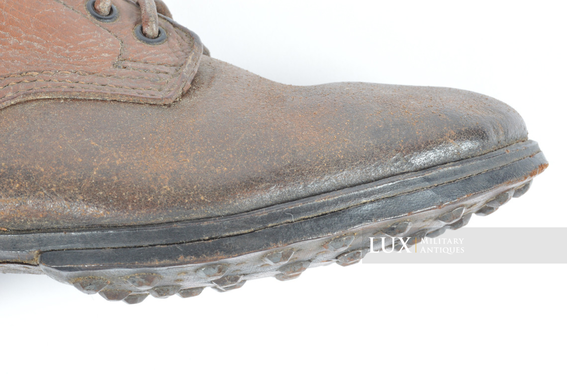 Late-war German low ankle combat boots, « 1944 » - photo 10