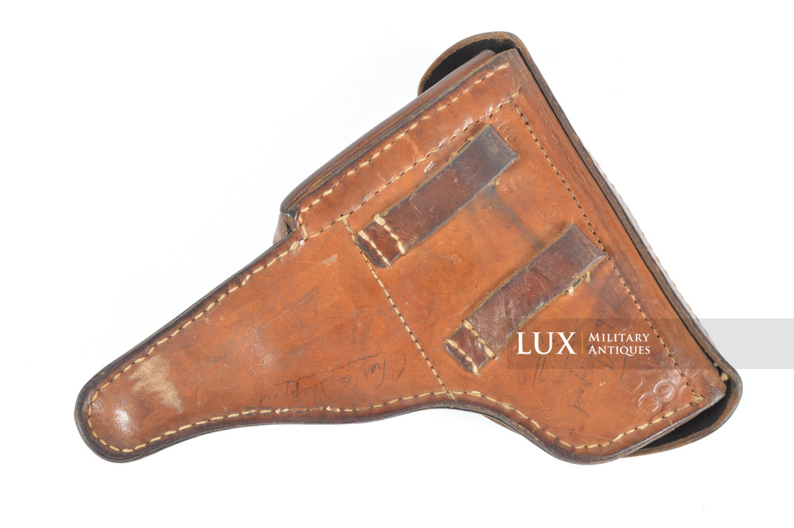 Rare gaine fin de guerre pour pistolet allemand P38, « lyo » - photo 9