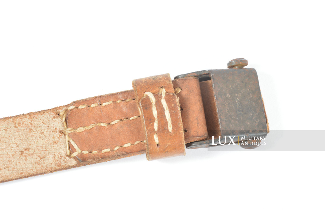 Unissued late-war German MP38/40 natural brown leather sling, « fsx43 » - photo 10