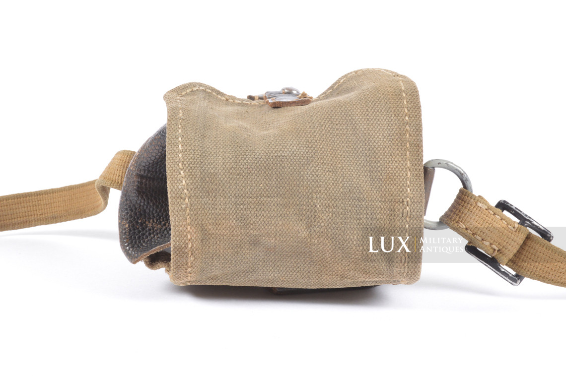 Very rare German K98 grenade launcher pouch in green canvas, « bla1943 » - photo 16