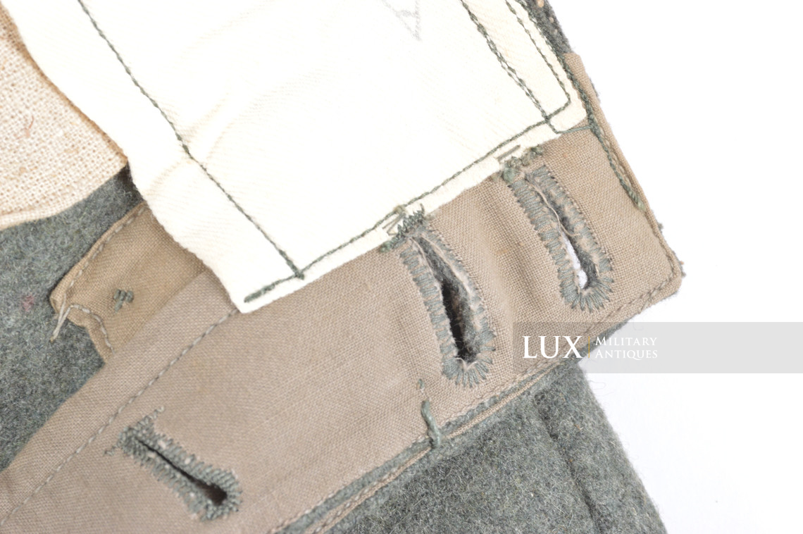 Pantalon M43 Heer/Waffen-SS, « Keilhose » - photo 24