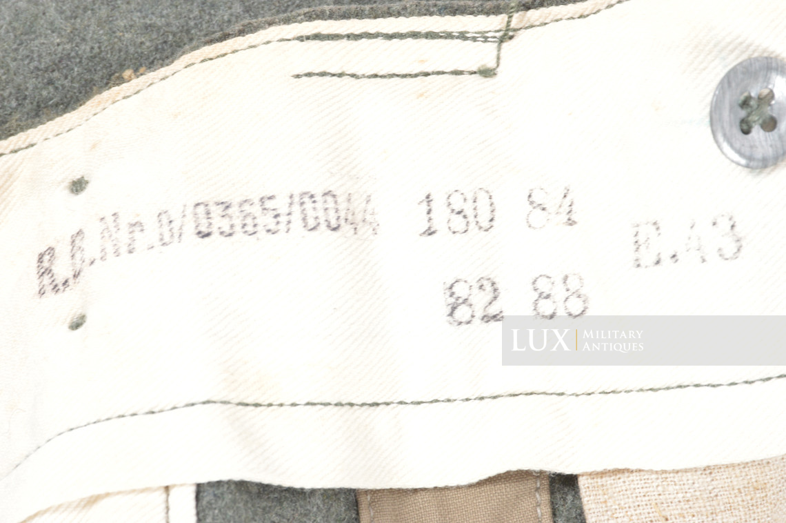 Pantalon M43 Heer/Waffen-SS, « Keilhose » - photo 26