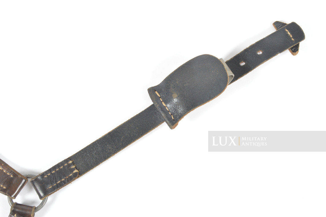 Late war German Heer / Luftwaffe light Y-straps, « 1943 » - photo 11