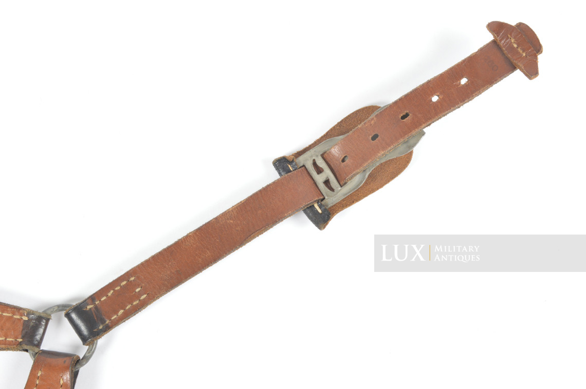 Late war German Heer / Luftwaffe light Y-straps, « 1943 » - photo 16