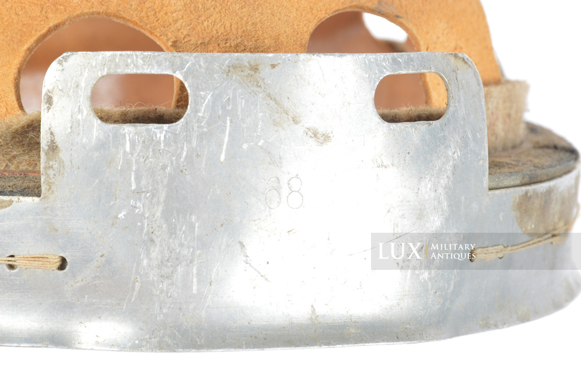 Intérieur de casque de parachutiste allemand précoce, « 68 » - photo 13