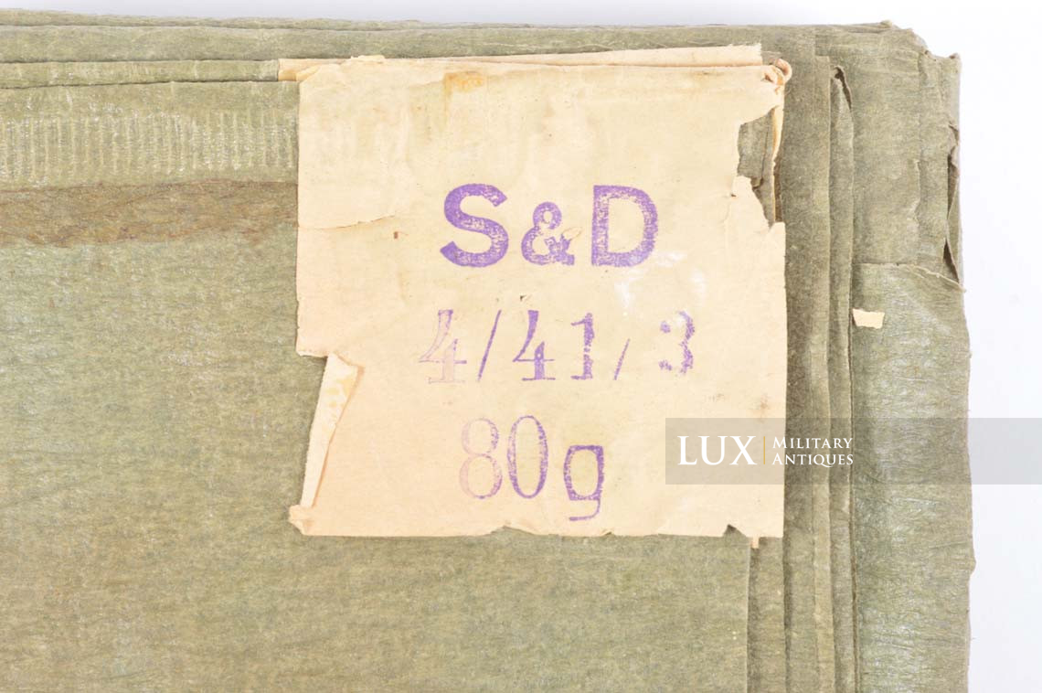 German anti-gas cape & pouch, « S&D 41 » - photo 12