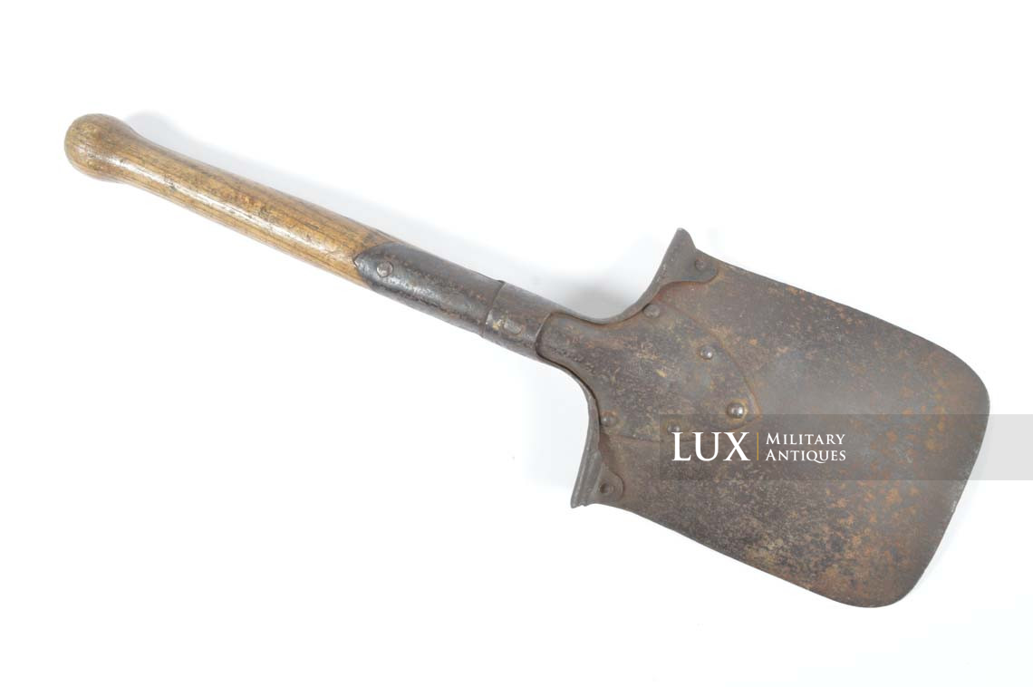 Rare early Waffen-SS special issue e-tool / shovel , « SS 93/34 RZM » - photo 14