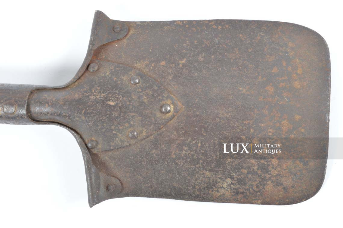 Rare early Waffen-SS special issue e-tool / shovel , « SS 93/34 RZM » - photo 15