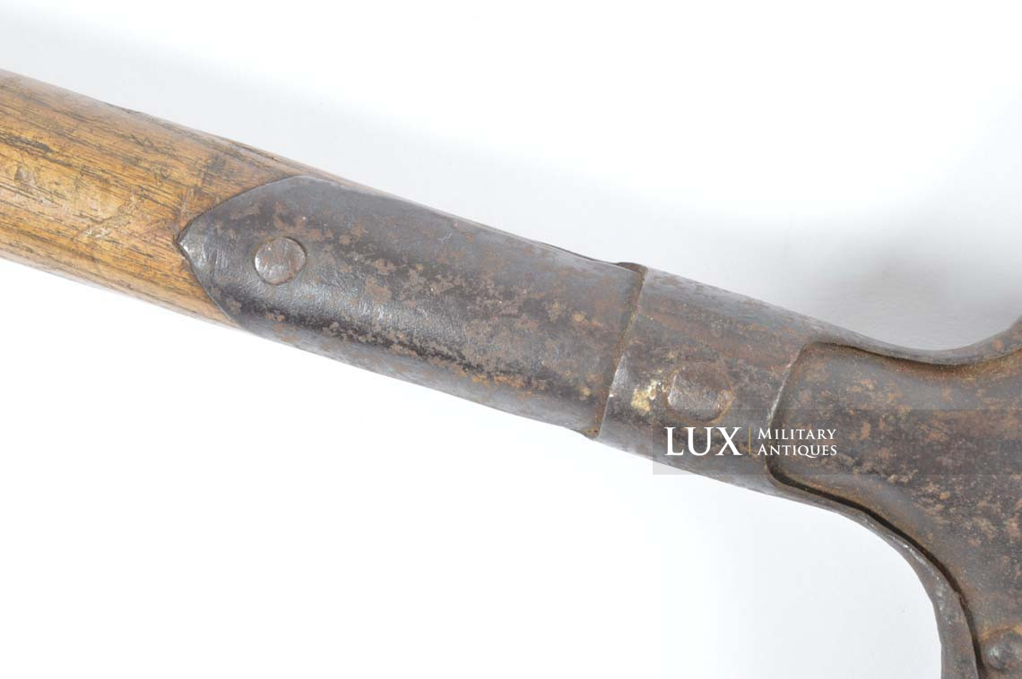 Rare early Waffen-SS special issue e-tool / shovel , « SS 93/34 RZM » - photo 16