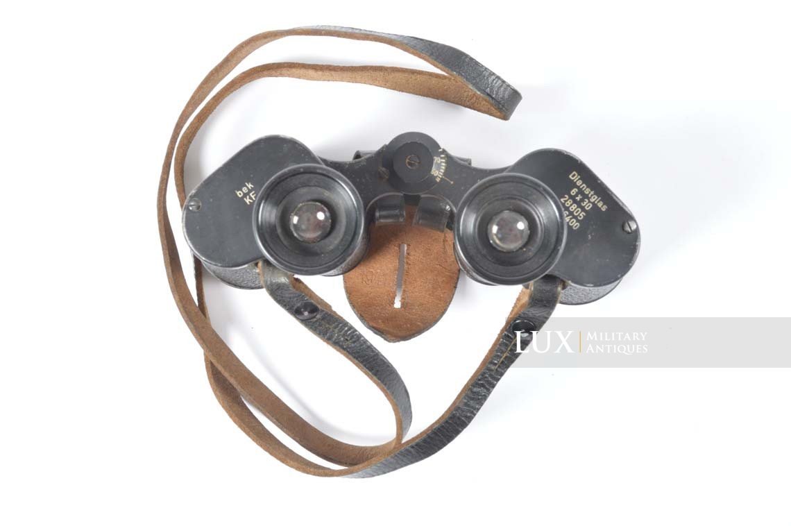 German 6x30 power issued field binoculars, « bek / KF » - photo 9