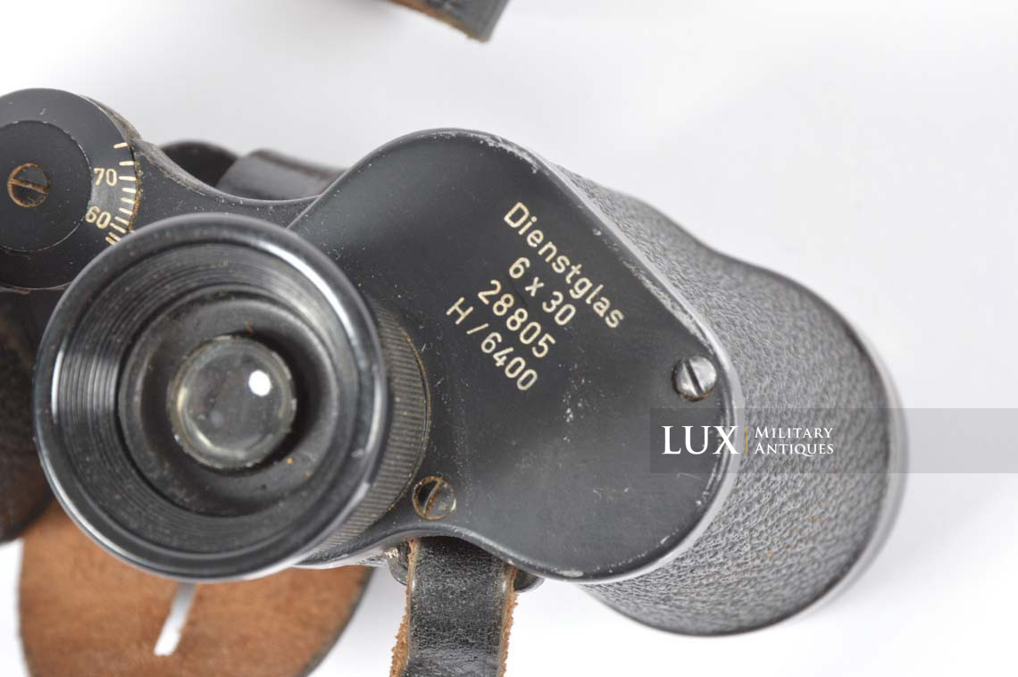German 6x30 power issued field binoculars, « bek / KF » - photo 10