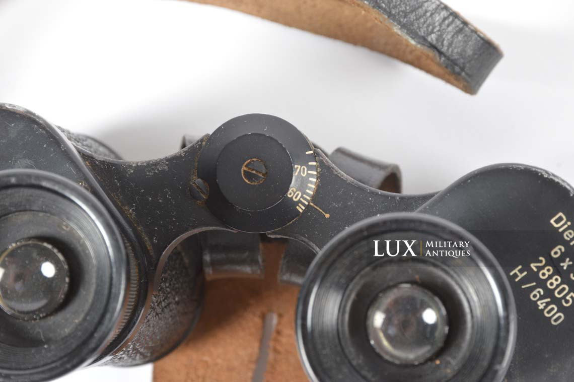 German 6x30 power issued field binoculars, « bek / KF » - photo 11