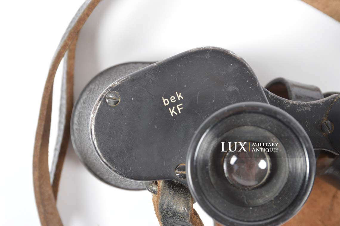 German 6x30 power issued field binoculars, « bek / KF » - photo 12