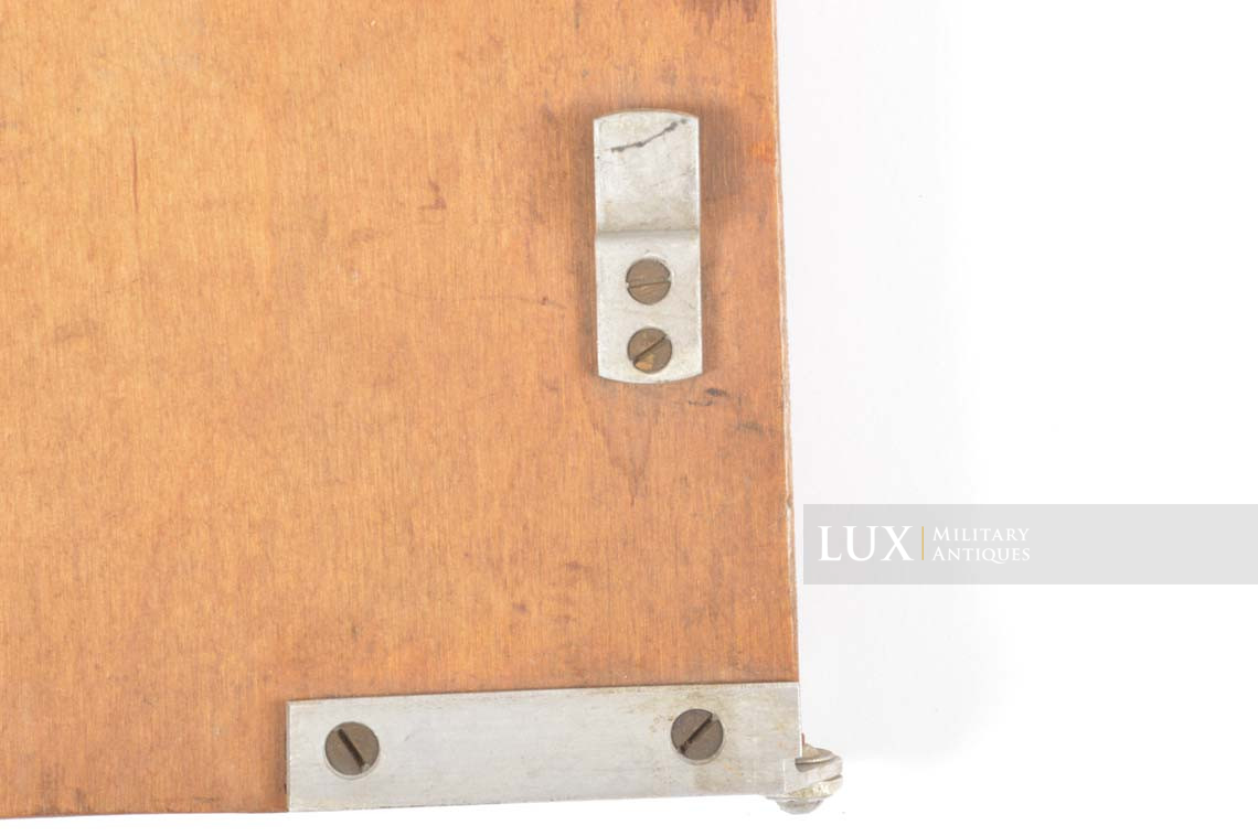 Porte carte pliant en bois pour officier allemand, « cme » - photo 12