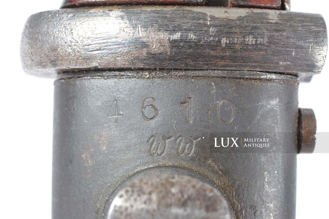 Baïonnette allemande 98k fin de guerre, « 43asw » - photo 19