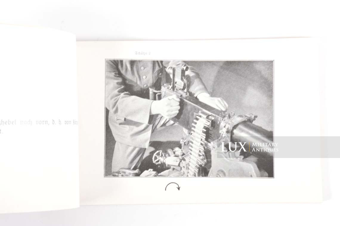 German M.G. weapons training photo booklet, « 1931 » - photo 9