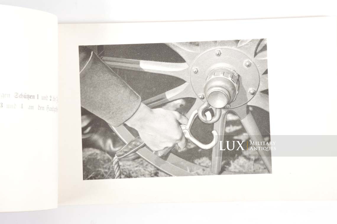 German mortar weapons training photo booklet, « leichte Minenwerfer 18 / 1931 » - photo 10