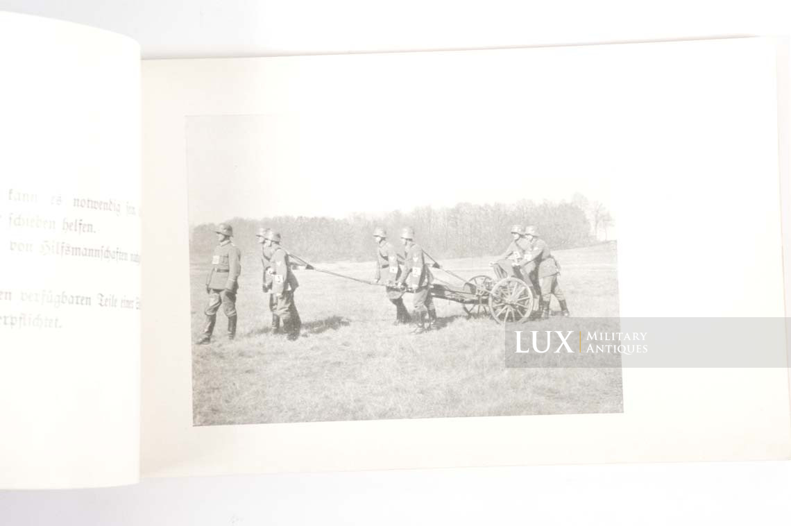 German mortar weapons training photo booklet, « leichte Minenwerfer 18 / 1931 » - photo 11