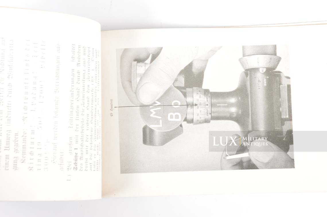 German mortar weapons training photo booklet, « leichte Minenwerfer 18 / 1931 » - photo 12