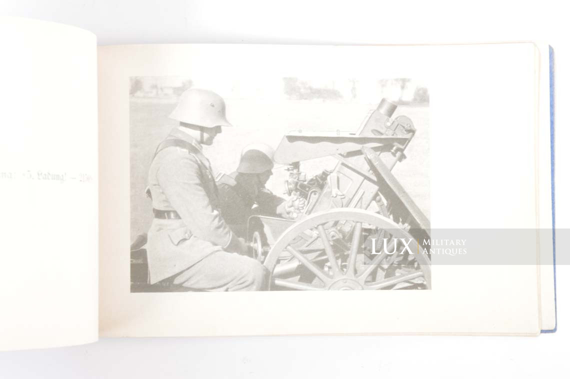 German mortar weapons training photo booklet, « leichte Minenwerfer 18 / 1931 » - photo 13