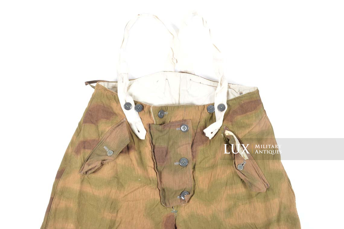 German tan & water camouflage pattern winter reversible combat trousers, « US veteran acquired » - photo 8