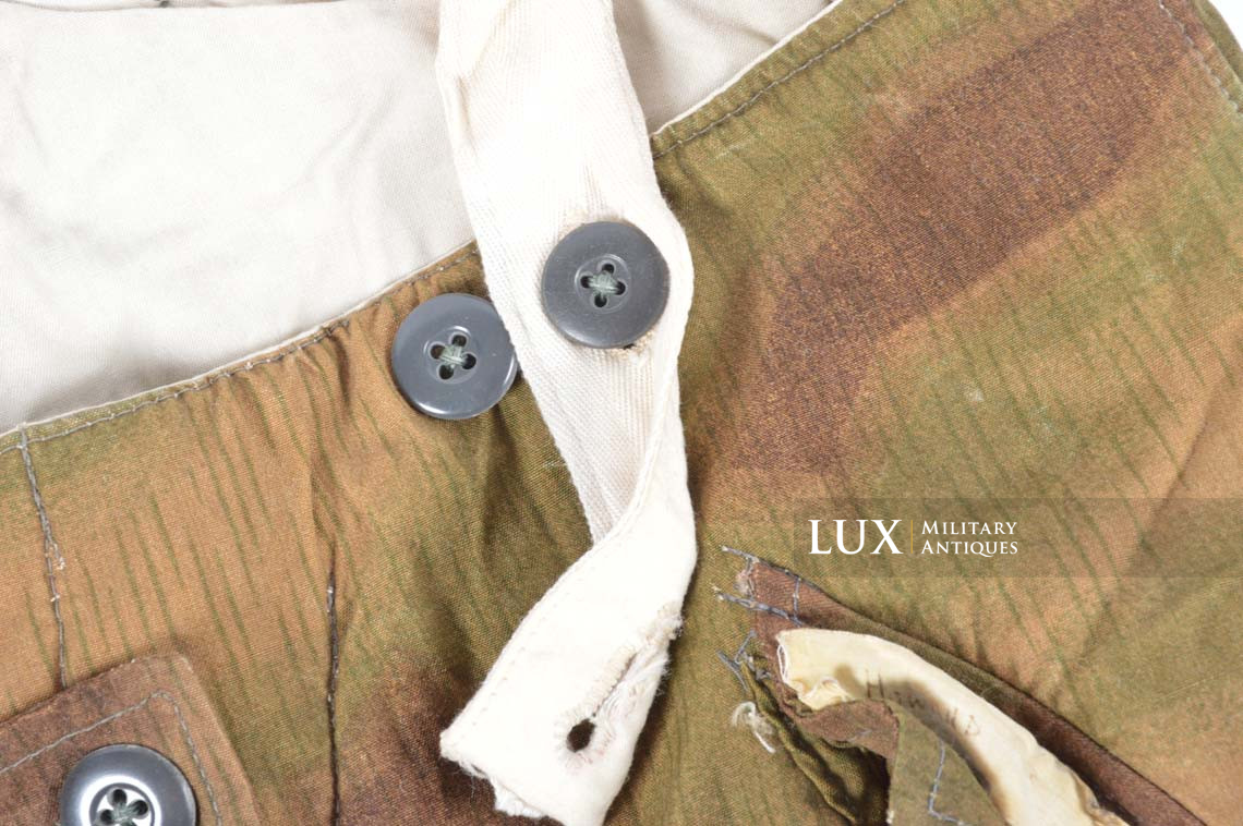 Pantalon hiver Heer / Luftwaffe réversible en camouflage flou, « GI’s Souvenir » - photo 10