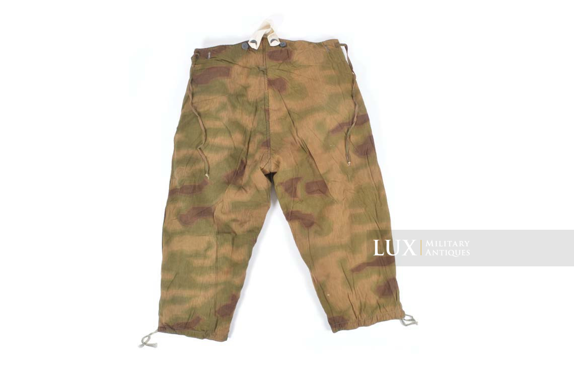 German tan & water camouflage pattern winter reversible combat trousers, « US veteran acquired » - photo 17